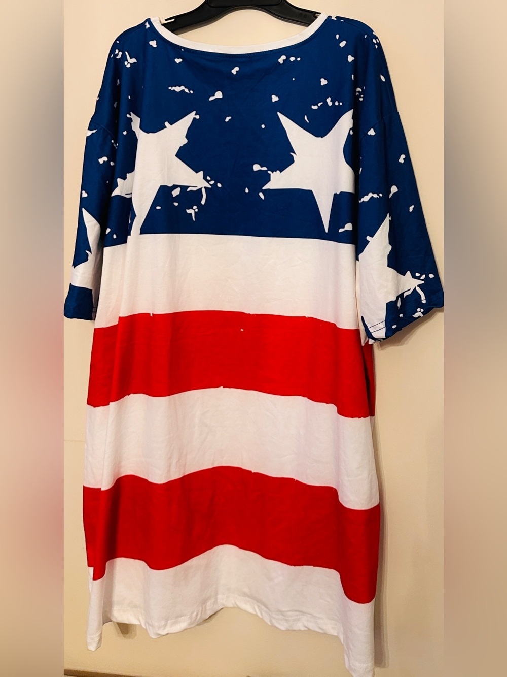 Stars & Stripes Patriotic TShirt - Blue White Red*Size 2XL*